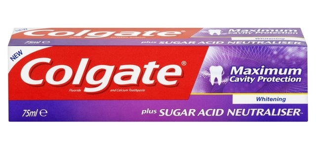 Colgate fogkrm 75ml Maximum Cavity Protection Whitening